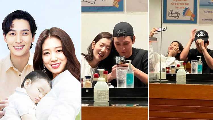 Park Shin Hye and Handsome Husband Choi Tae Joon Hands On Dad to His Son Chanyeol