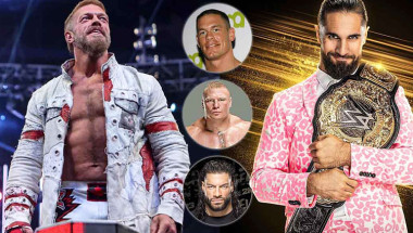John Cena, Seth Rollins, and Many Legends Paying Tribute to Edge in Farewell Match