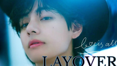 BTS's V unveiled the teaser Blue from his album Layover