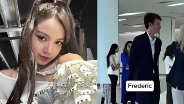 Frédéric Arnault joined BLACKPINK's Lisa and her parents on a boating day!!